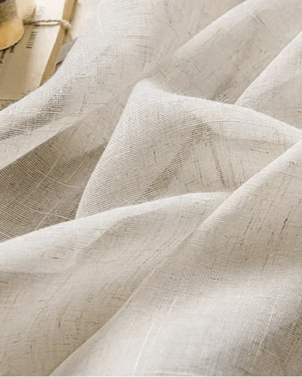 Linen Curtain – Ivory Voile