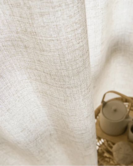 Linen Curtain – Natural Voile
