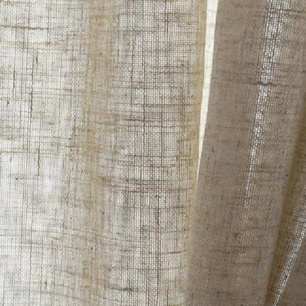 Linen Curtain – Beige Voile