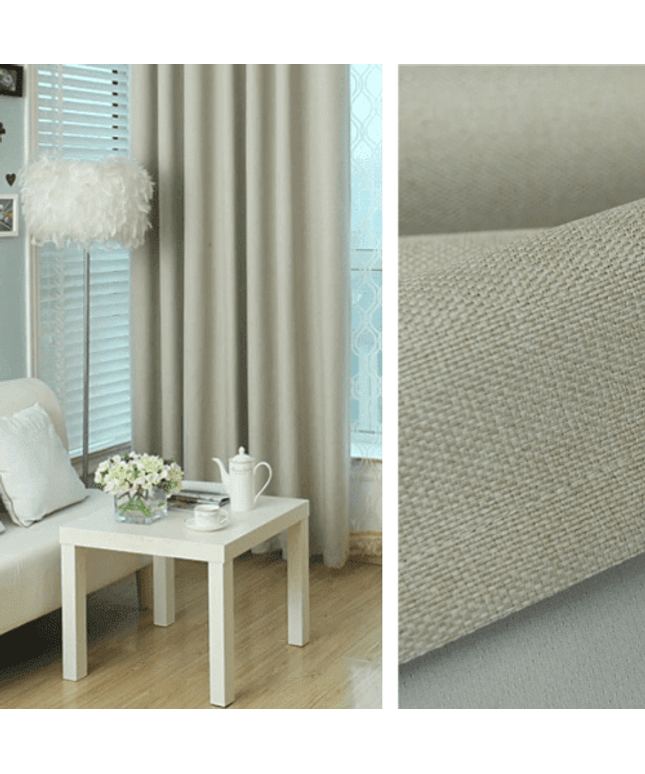 Blackout Curtain – Cream Beige