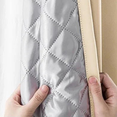 3-in-1 Soundproof Thermal Blackout Curtain – Light Beige