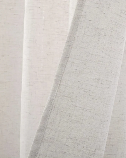 Linen Curtain – Écru Voile